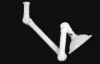 Articulated laboratory spot extractor arm